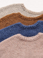 mild sweater pattern closeup