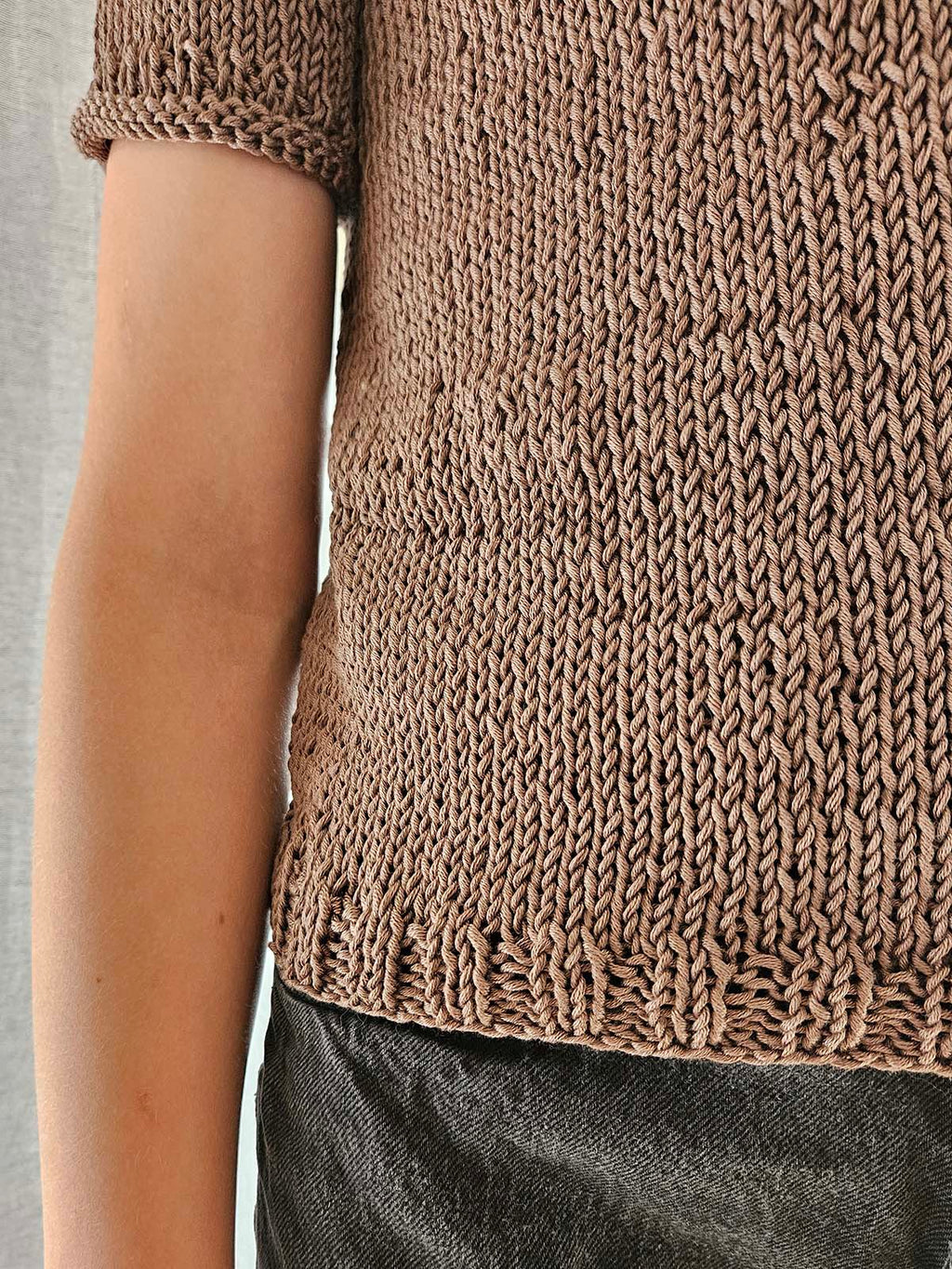 The Soft Tee Knitting Pattern - All 20 Sizes in One PDF