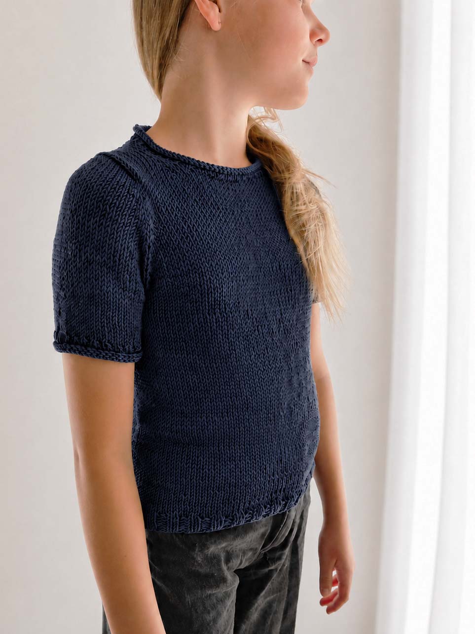 The Soft Tee Knitting Pattern - All 20 Sizes in One PDF