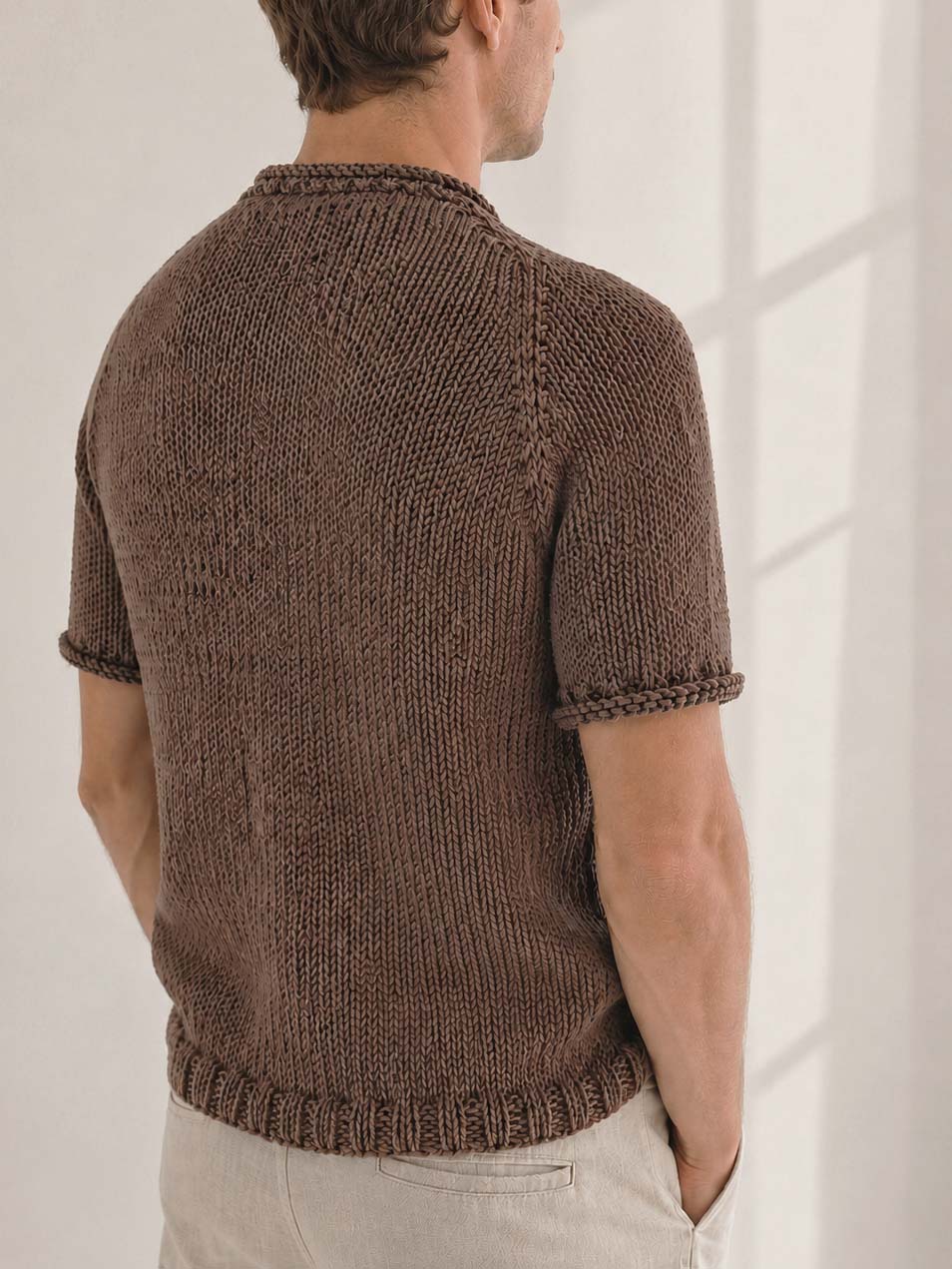 The Soft Tee Knitting Pattern - All 20 Sizes in One PDF